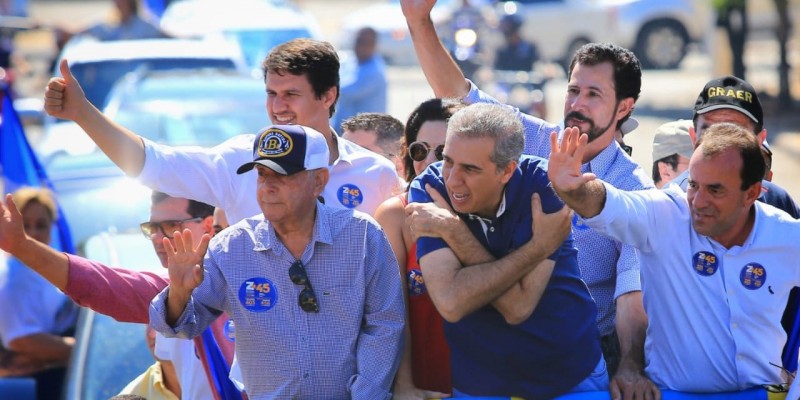 Zé Eliton recebeu apoio de prefeitos e lideranças políticas de diversos municípios goianos. Seu discurso é o da continuidade 