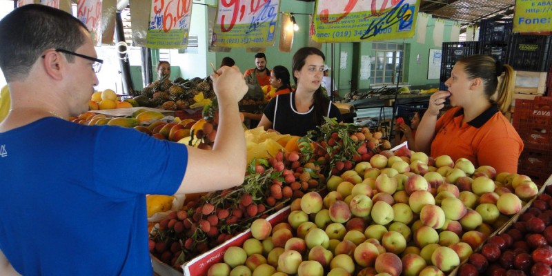 As frutas nacionais deverão ter uma saída 11,38% maior do que no Natal do ano anterior