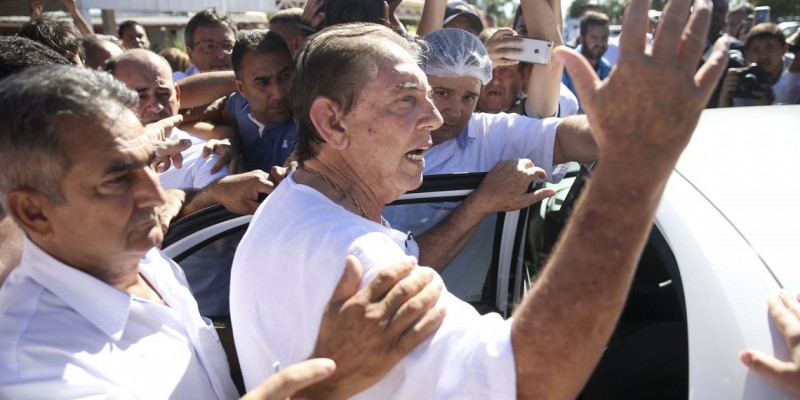 Médium João de Deus está preso, em Aparecida de Goiânia, desde domingo (16/12) (Foto: Divulgação/Marcelo Camargo/Agência Brasil) 