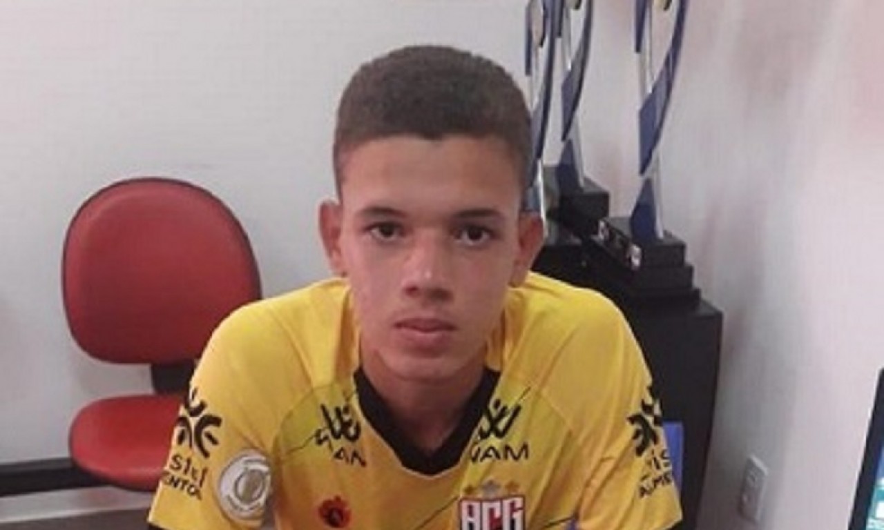 Goleiro, de 15 anos, já havia defendido a Portuguesa Santista e estava no Jabaquara | Foto: Divulgação