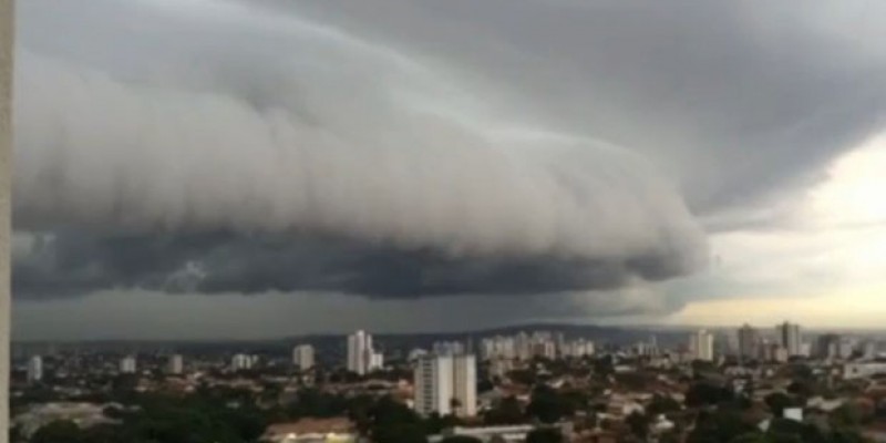 Quinta-feira com possibilidade de chuva em Goiás (Foto: Divulgação) 