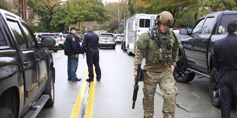 Tiroteio em uma sinagoga na cidade de Pittsburgh (EUA) provocou 11 mortes e cinco feridos