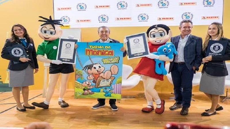 A editora Panini e a Mauricio de Sousa Produções acabam de anunciar o lançamento do maior gibi do mundo. (Foto: Divulgação)