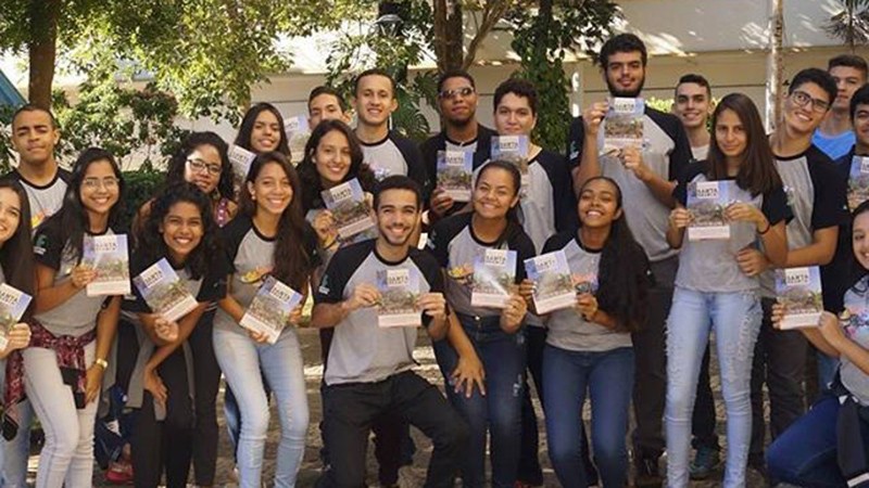  41 estudantes que compõem a Rolharte. (Foto: Divulgação)