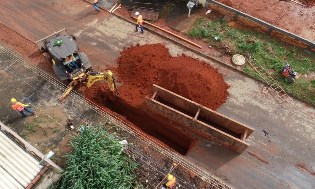 A Saneago e a Empresa BRK Ambiental informam que as obras podem levar até 10 dias | Foto: Divulgação
