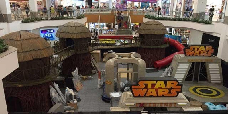 Star Wars Experience anima as férias no Goiânia Shopping. (Foto: Divulgação)