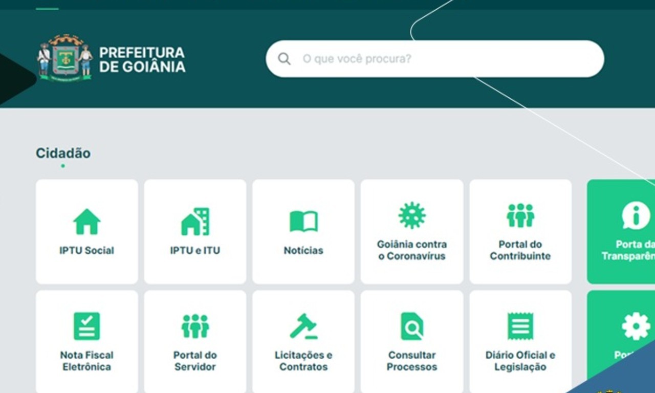 Reformulado, o portal oferece destaque para os serviços mais procurados pela população, mas, não teve valor divulgado pelo Portal da Transparência | Foto: reprodução