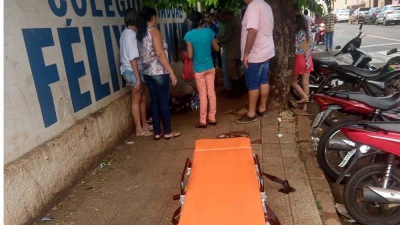 Neuza Maria morreu logo após votar, em Itumbiara (Foto: Divulgação/Nayara Guerino)