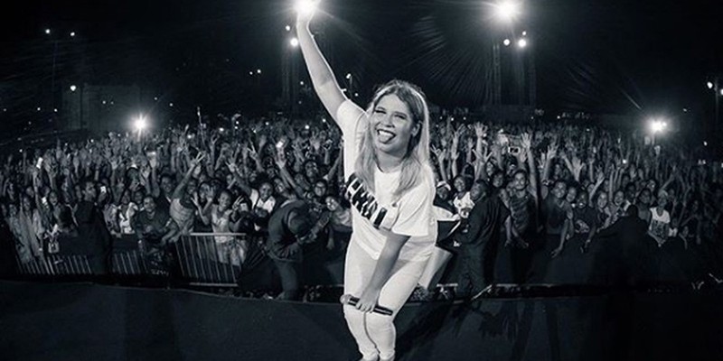 Marília Mendonça em gravação de novo single em Belém no Pará ( Foto: Reprodução)
