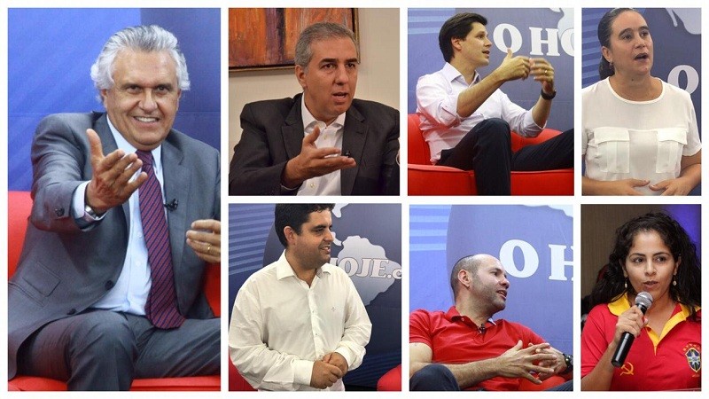 Confira quem são os candidatos ao Governo do Estado e as principais informações. (Foto: Weslei Garcia, Montovani Fernandes e Reprodução)