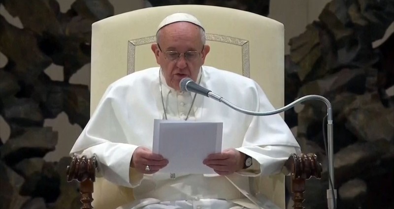 Imagem Ilustrando a Notícia: “Há corrupção no Vaticano,  mas estou em paz”, diz papa