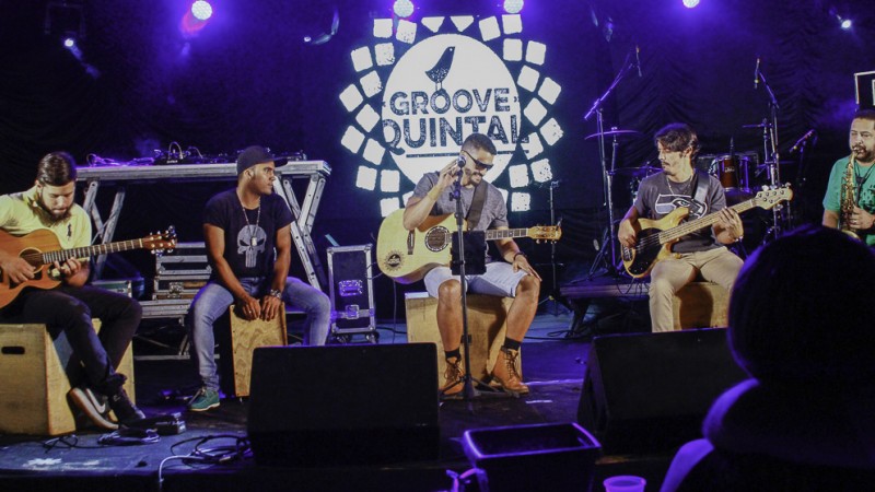 Imagem Ilustrando a Notícia: Groove Quintal se apresenta em Goiânia neste sábado (20)