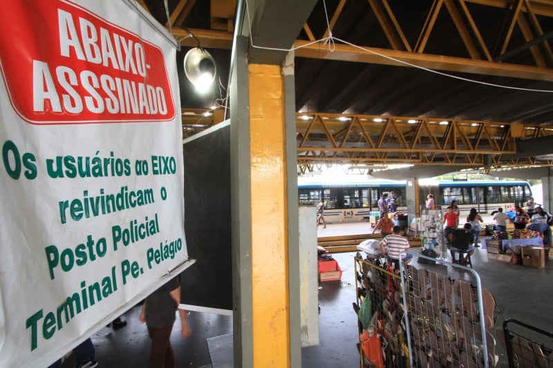Imagem Ilustrando a Notícia: Usuários de transporte público pedem mais segurança, em Goiânia