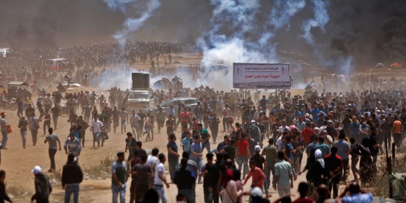 Imagem Ilustrando a Notícia: Tensão aumenta a crise na Faixa de Gaza