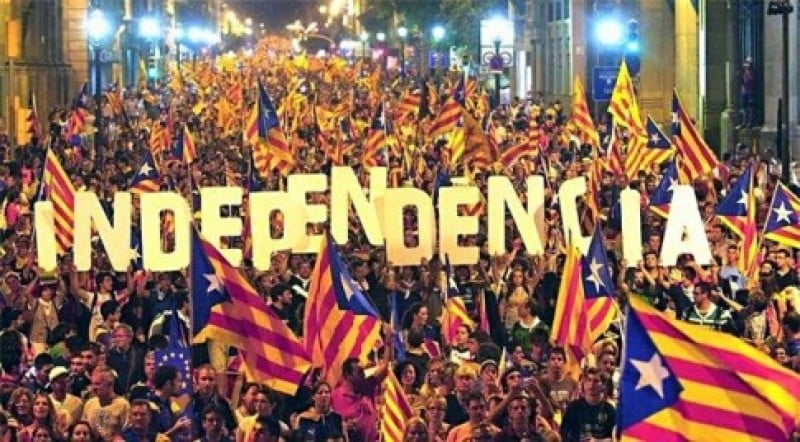Imagem Ilustrando a Notícia: Catalunha declara sua independência da Espanha