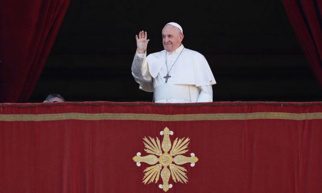Imagem Ilustrando a Notícia: Papa pede esperança em meio a ‘período de agitações’ na América Latina