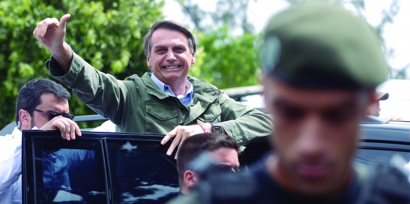 Imagem Ilustrando a Notícia: Jair Bolsonaro é o novo presidente
