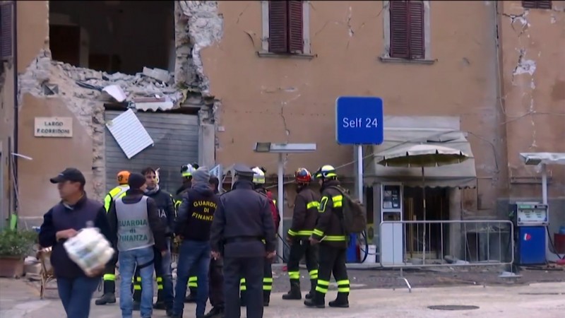 Imagem Ilustrando a Notícia: Terremoto volta a assustar Itália