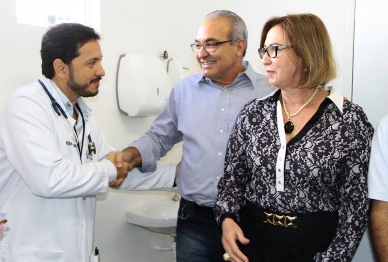 Imagem Ilustrando a Notícia: Darrot entrega nova unidade de saúde
