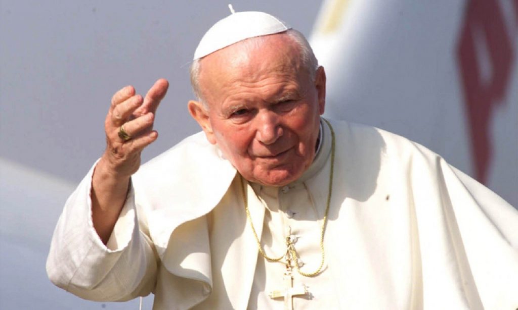 Imagem Ilustrando a Notícia: Mensagem do Papa João Paulo II ao padroeiro dos advogados