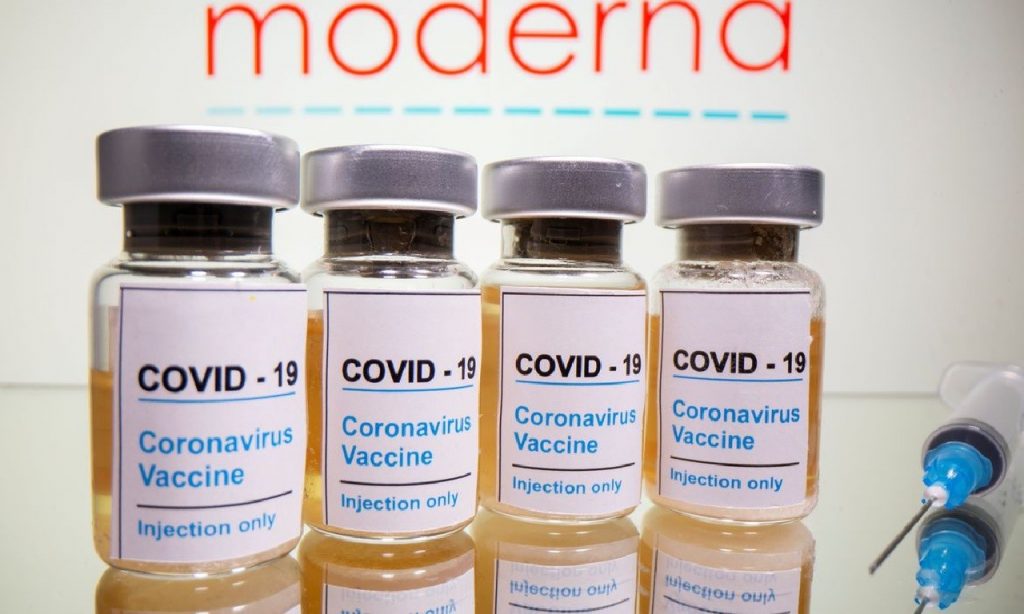 Imagem Ilustrando a Notícia: EUA autorizam vacina da Moderna contra a covid-19