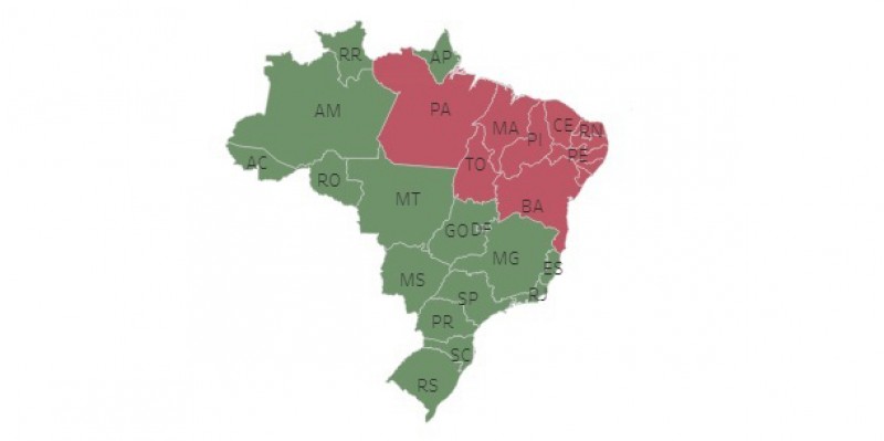 Imagem Ilustrando a Notícia: Bolsonaro vence em 16 unidades da Federação, Haddad em 11