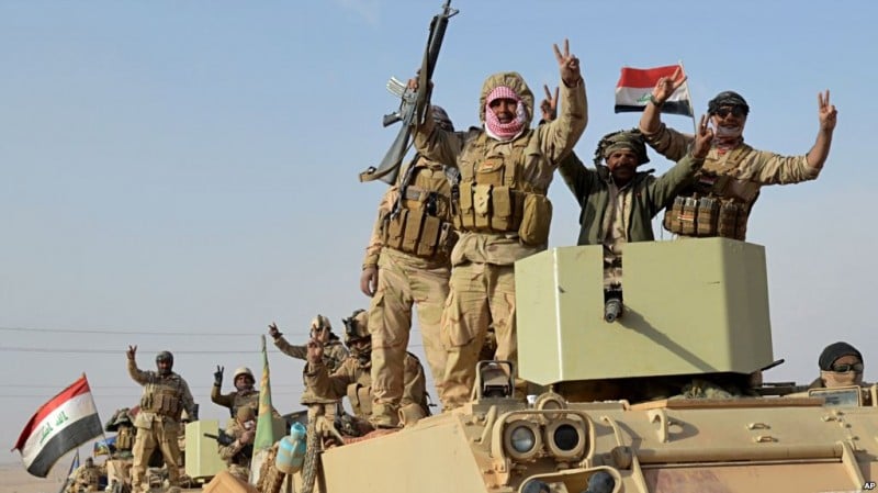 Imagem Ilustrando a Notícia: Iraque anuncia final da guerra contra Estado Islâmico em seu território