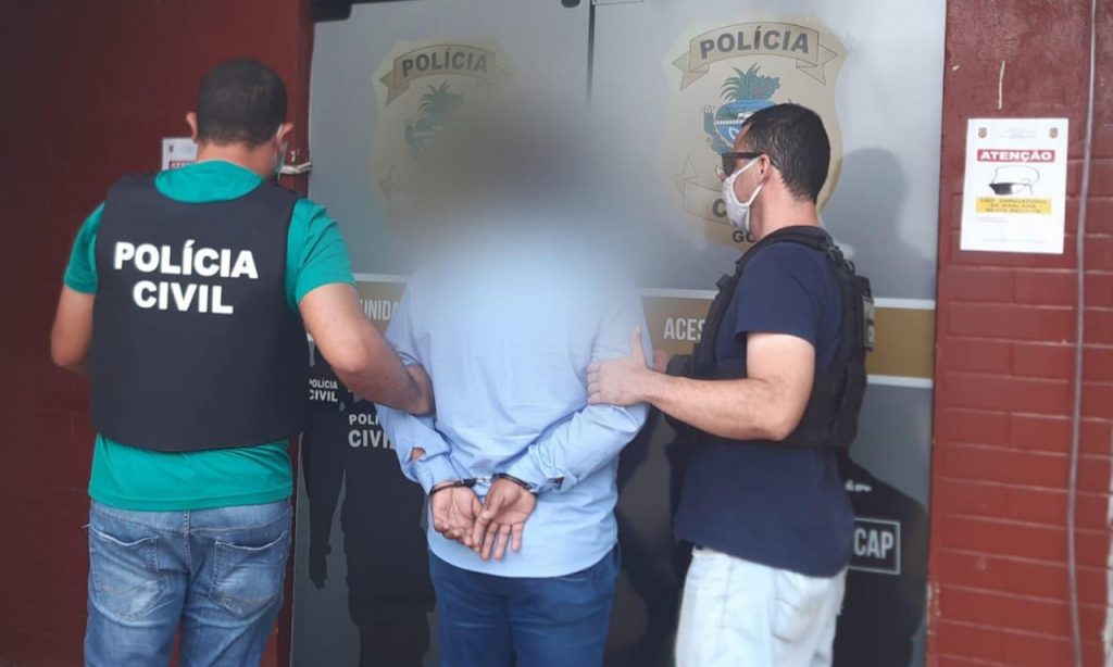 Imagem Ilustrando a Notícia: PC prende, em Goiânia, homem suspeito de aplicar golpe contra casal de idosos de MS