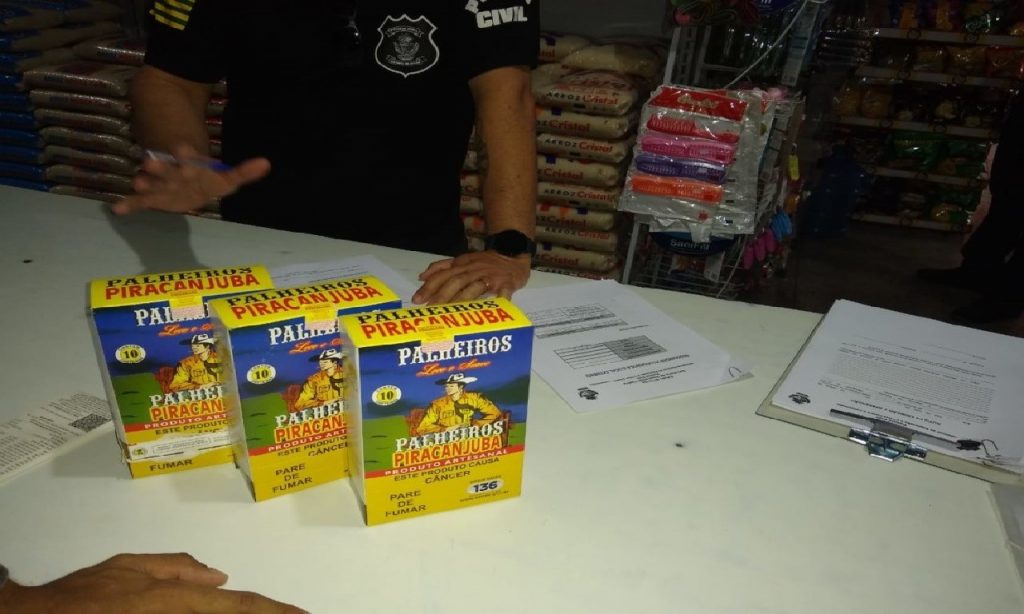 Imagem Ilustrando a Notícia: PC apreende cigarros artesanais falsificados em Morrinhos
