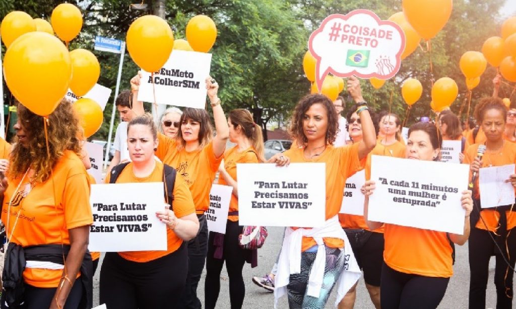 Imagem Ilustrando a Notícia: Caminhada pelo Fim da Violência contra as Mulheres acontece no próximo domingo (8), em Goiânia