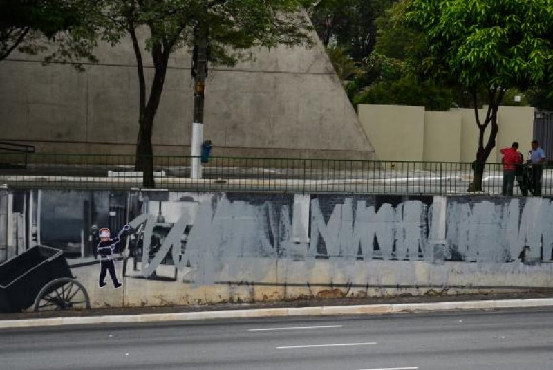 Imagem Ilustrando a Notícia: Após críticas e protestos, Doria anuncia museu para arte de rua São Paulo