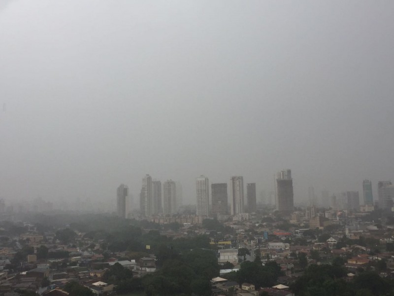 Imagem Ilustrando a Notícia: Goiânia pode ter ventos de 40km/h e chuva de granizo