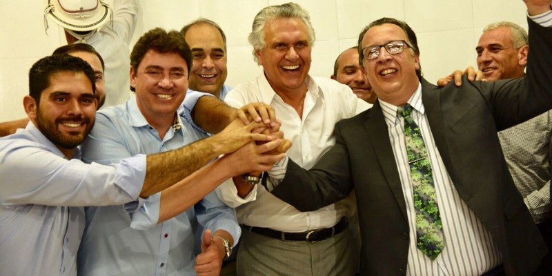 Imagem Ilustrando a Notícia: Partido oficializa apoio a Ronaldo Caiado por unanimidade
