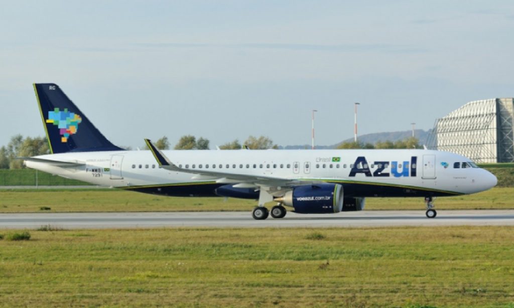 Imagem Ilustrando a Notícia: Azul realiza voo de repatriação para brasileiros que estão na Itália