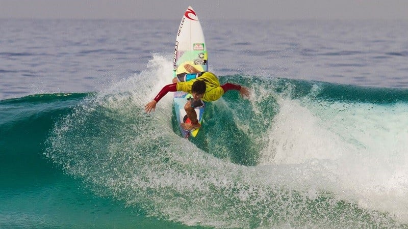 Imagem Ilustrando a Notícia: Gabriel Medina é bicampeão mundial de surfe