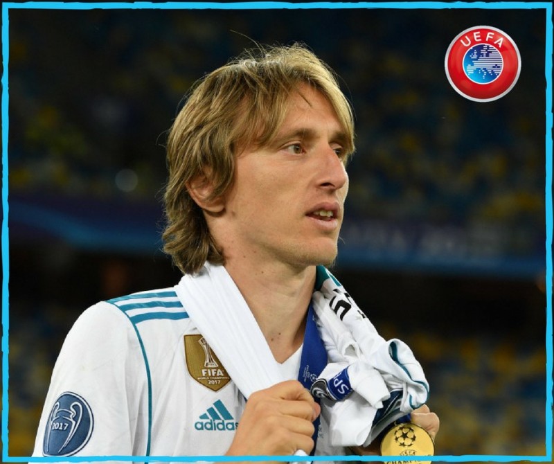 Imagem Ilustrando a Notícia: Modric é eleito o melhor jogador da Europa