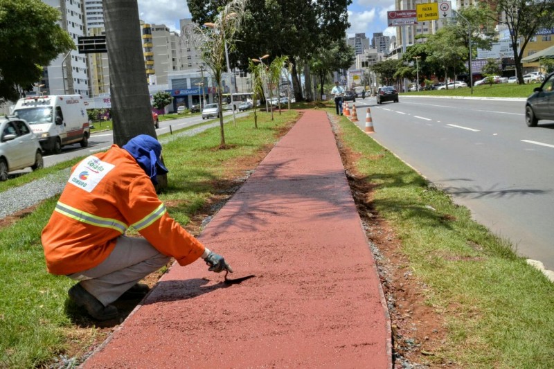 Imagem Ilustrando a Notícia: Prefeitura segue com obras na Ciclovia