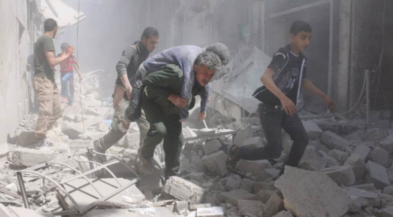 Imagem Ilustrando a Notícia: Atendado com carro-bomba em Aleppo mata mais de 40 pessoas