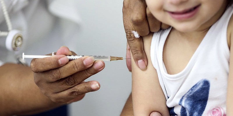 Imagem Ilustrando a Notícia: Campanha contra pólio e sarampo alcança 94% das crianças