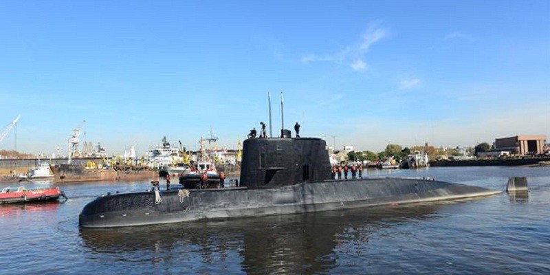 Imagem Ilustrando a Notícia: Argentina diz que não há tecnologia para retirar submarino