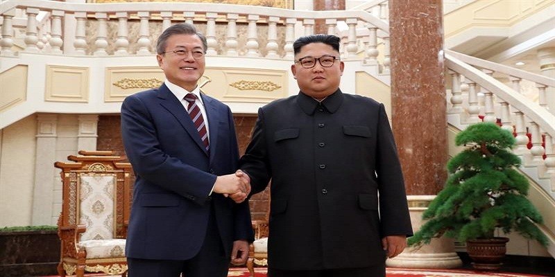 Imagem Ilustrando a Notícia: Coreias assinam declaração conjunta e acordo militar em Pyongyang
