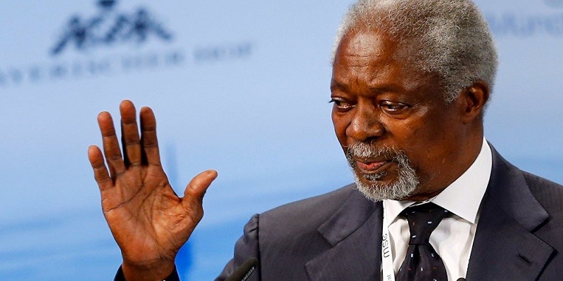 Imagem Ilustrando a Notícia: Morre o ex-secretário-geral da ONU Kofi Annan aos 80 anos