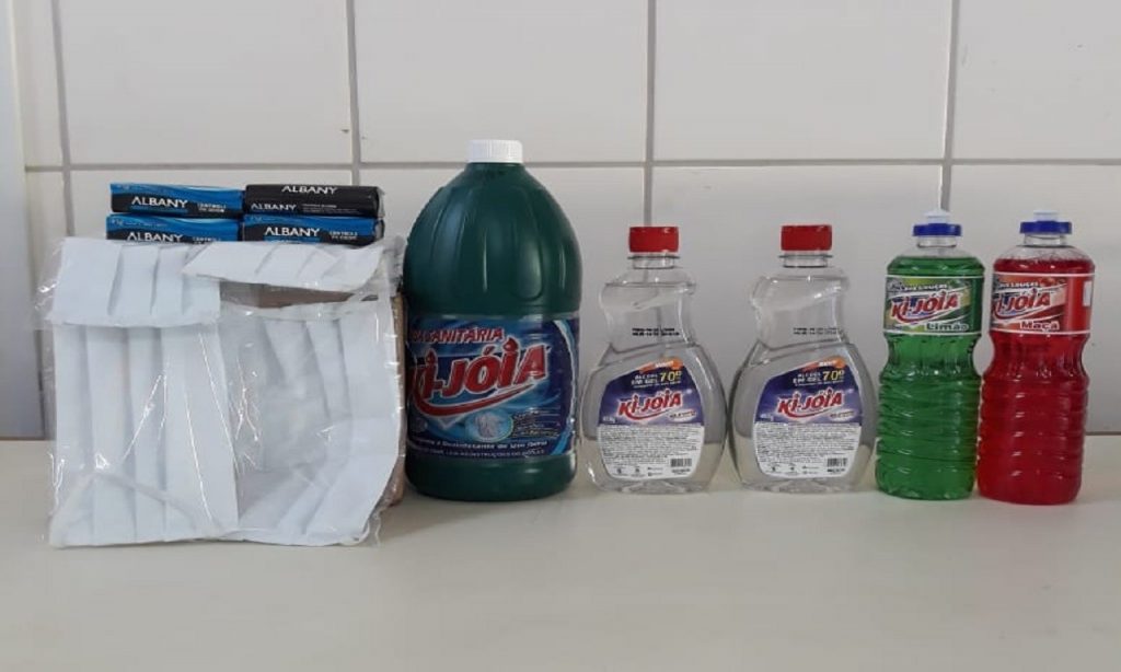 Imagem Ilustrando a Notícia: Campanha Corrente do Bem doará kits de higiene para moradores de Goiânia e Caldas Novas