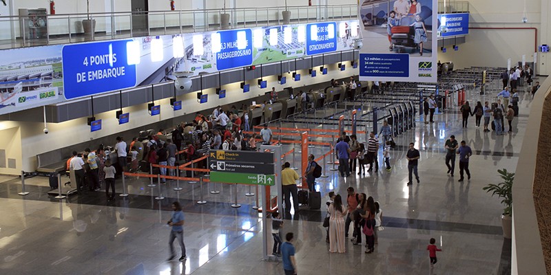 Imagem Ilustrando a Notícia: Aeroporto de Goiânia receberá sistema de autodespacho de bagagem