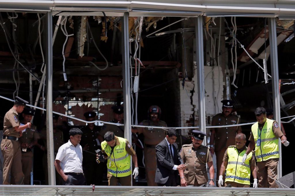 Imagem Ilustrando a Notícia: Presos no Sri Lanka suspeitos de ataques a igrejas e hotéis