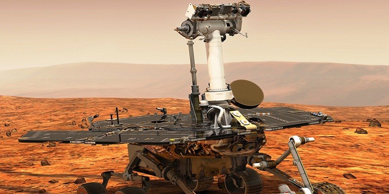 Imagem Ilustrando a Notícia: Nasa não tem notícias sobre Opportunity enviado para Marte