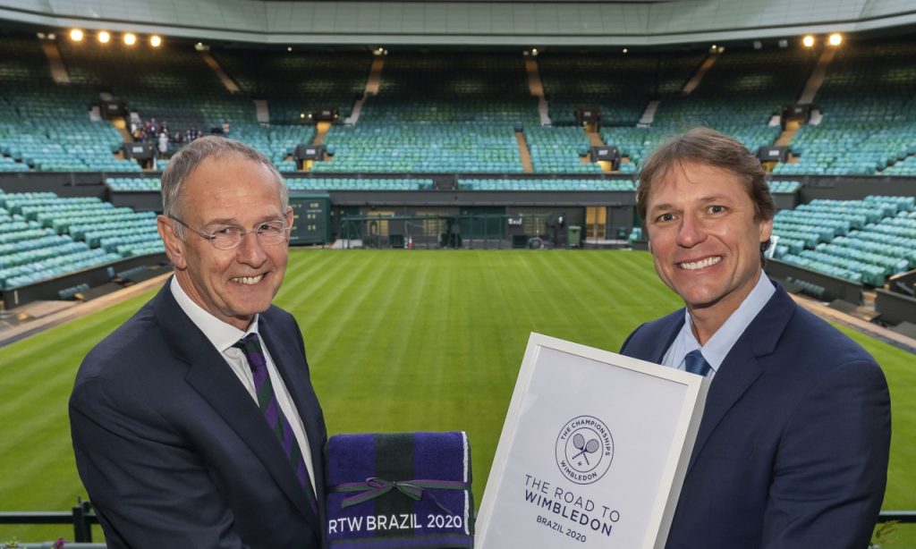 Imagem Ilustrando a Notícia: Brasil será sede do Road to Wimbledon em 2020