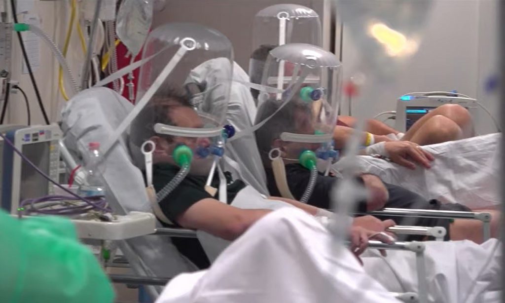 Imagem Ilustrando a Notícia: Pacientes com Covid-19 grave sobem para 10 no Hospital de Campanha, em Goiânia