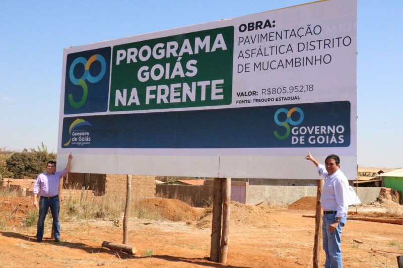 Imagem Ilustrando a Notícia: Primeira obra do Goiás na Frente será entregue neste sábado em Gameleira