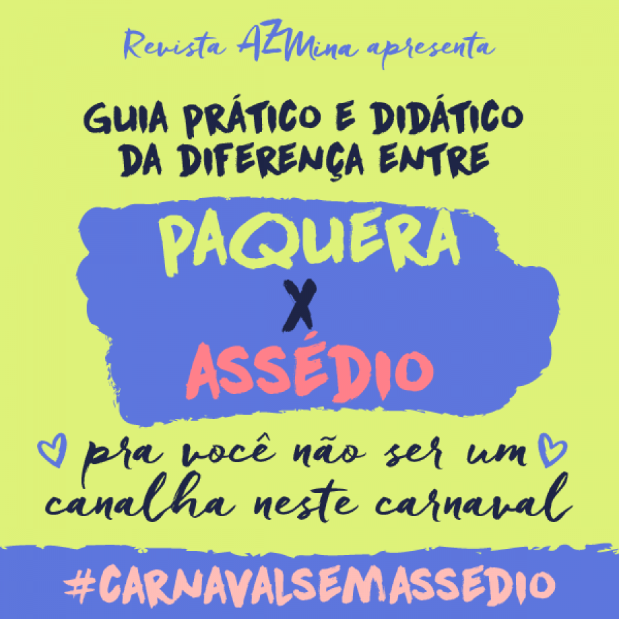 Imagem Ilustrando a Notícia: Guia que ensina a diferença entre paquera e assédio no carnaval faz sucesso na internet